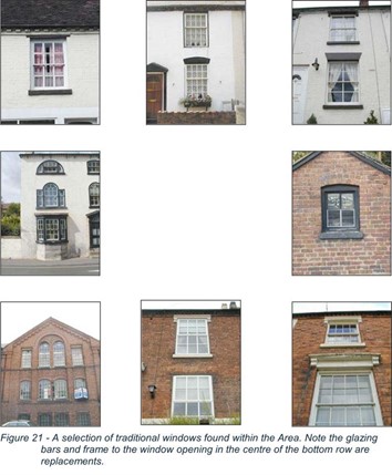 collage of photos of windows