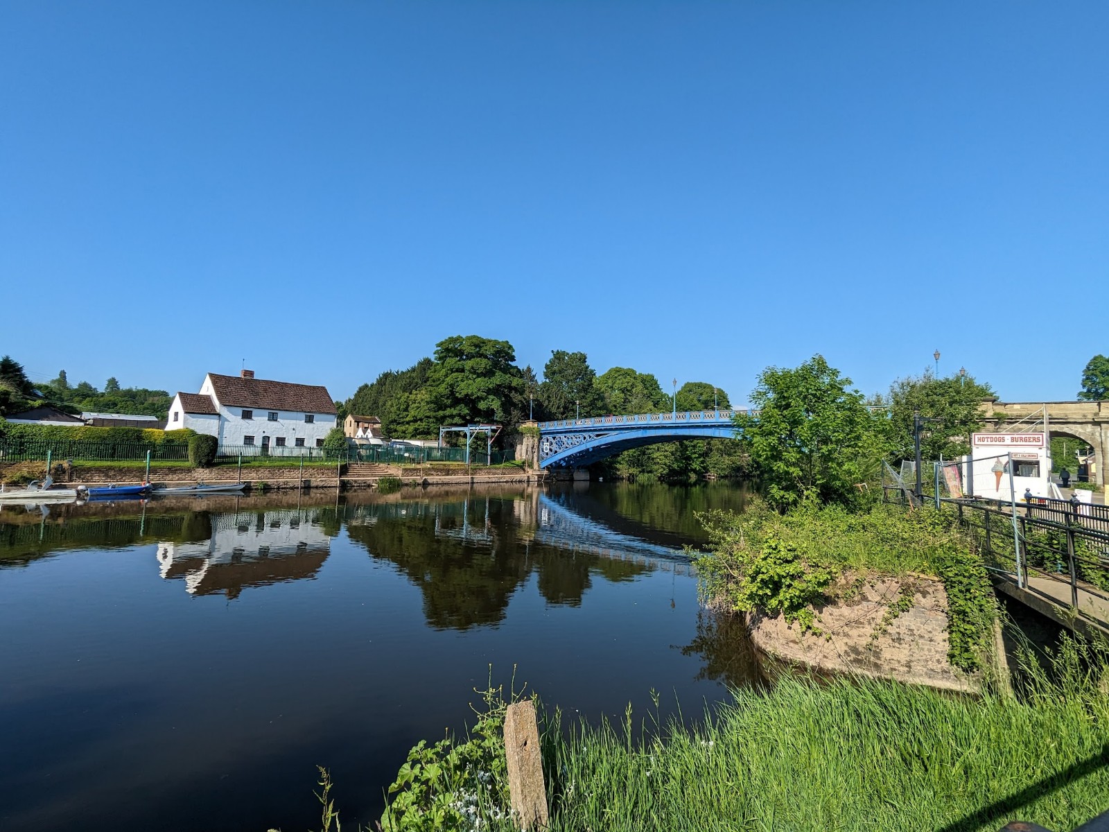 river and river bridge